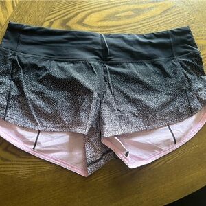 Lululemon Speed Up Shorts Size 10
